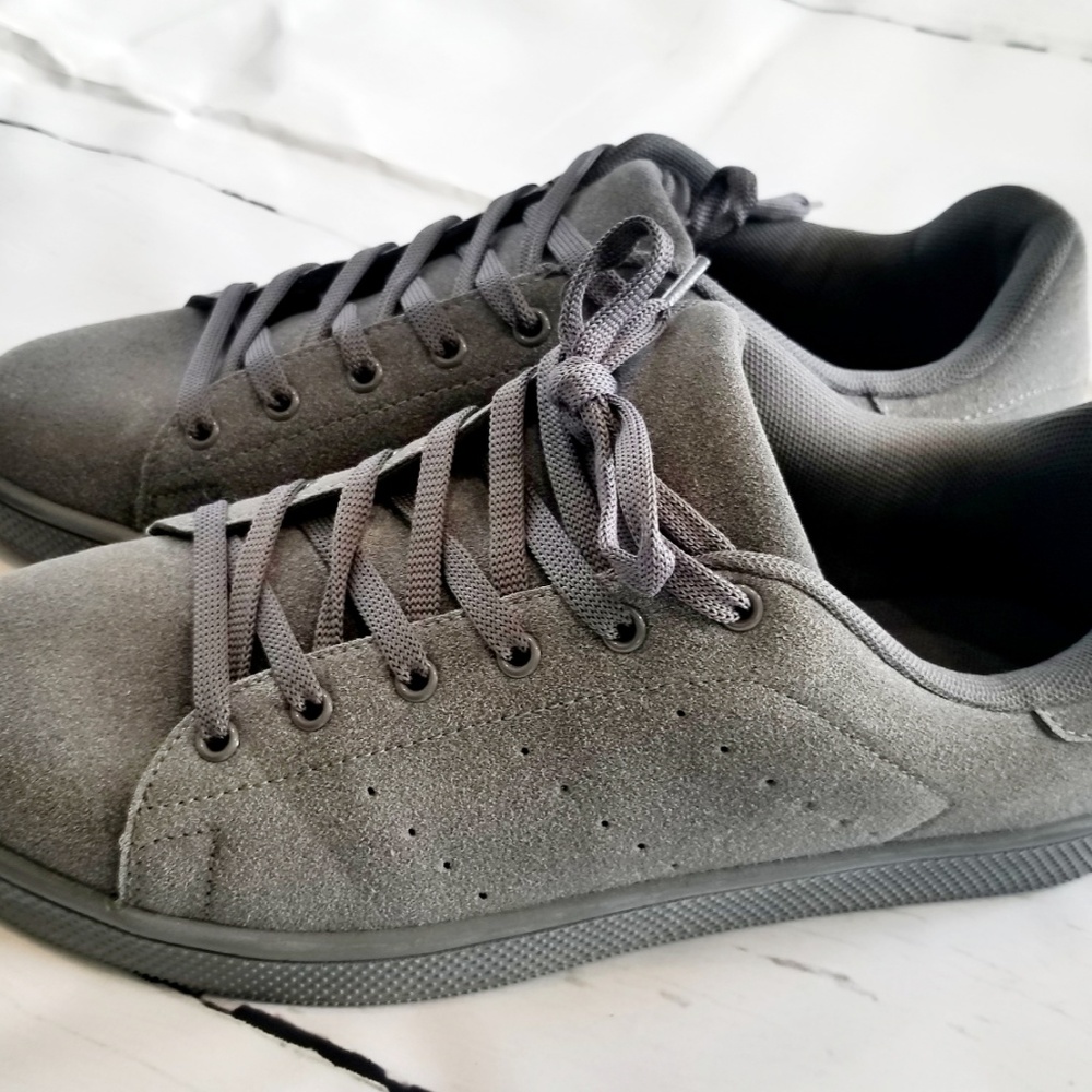 Grey sneakers